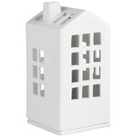 Raeder Mini light house TOWNHALL van biscuit porselein Stadhuis 12,5cm
