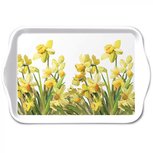 Ambiënte Tray GOLDEN DAFFODILLS melamine 21x13cm Narcissen Ambiënte Tray GOLDEN DAFFODILLS melamine 21x13cm Narcissen
