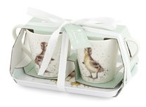 Wrendale Designs 3-dlg Mug & tray set LOVELY MUM jonge Eenden 