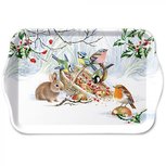 Ambiënte Tray 21x13cm WINTER TREAT Voedermand vogels konijn