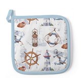 Ambiente Pannenlap WELCOME ABOARD strand zee scheepsattributen