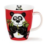 Nevis beker PANDA 480ml by Jane Brookshaw