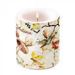 Ambiente Kaars Candle Medium WONDERFUL AUTUMN 45bhrs herfstkleuren paddenstoelen bessen musje Ambiente Kaars Candle Medium WONDERFUL AUTUMN 45bhrs herfstkleuren paddenstoelen bessen musje