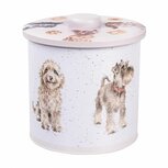 Koekjestrommel rond Biscuit Barrel Mushroom Wrendale Designs A DOG'S LIFE Ø 16cm licht roze Koekjestrommel rond Biscuit Barrel Mushroom Wrendale Designs A DOG'S LIFE Ø 16cm licht roze