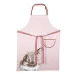 Wrendale apron keukenschort katoen BATHTIME Rabbit pink Konijn Roze Wrendale apron keukenschort katoen BATHTIME Rabbit pink Konijn Roze