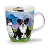 Nevis beker HIGHLAND ANIMALS Collie by JB Schotse Hooglands Honden en schapen Nevis beker HIGHLAND ANIMALS Collie by JB Schotse Hooglands Honden en schapen