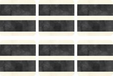 MONO STRIPE Onderzetters s/6 zwart/wit gestreept  MONO STRIPE Onderzetters s/6 zwart/wit gestreept