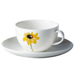 Kop en schotel 0,2 ltr geel Timeless YELLOW FLOWERS Zonnebloem Kop en schotel 0,2 ltr geel Timeless YELLOW FLOWERS Zonnebloem