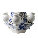 Heinen Delfts Stapelgekte Tulpenvaas LOES VAN DELFT Midden 10cm Design blauw Heinen Delfts Stapelgekte Tulpenvaas LOES VAN DELFT Midden 10cm Design blauw