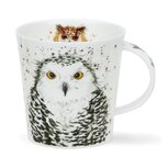 CAIRNGORM XL beker WHAT A HOOT! White witte Uilen Sneeuwuil en Oehoe