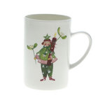 Timeless Kerstbeker MERRY CHRISTMAS 0,33 ltr engel met kaars en Mistletoe Timeless Kerstbeker MERRY CHRISTMAS 0,33 ltr engel met kaars en Mistletoe