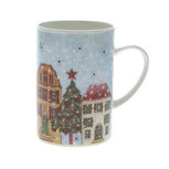 Timeless Kerstbeker 0,33 ltr MERRY CHRISTMAS STREET Kerststad Timeless Kerstbeker 0,33 ltr MERRY CHRISTMAS STREET Kerststad