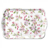 Ambiënte Tray 21x13cm SPRING BLOSSOM roze voorjaars bloesem Ambiënte Tray 21x13cm SPRING BLOSSOM roze voorjaars bloesem