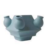 Heinen Delfts Stapelgekte Tulpenvaas Midden 10cm Licht blauw Mat Heinen Delfts Stapelgekte Tulpenvaas Midden 10cm Licht blauw Mat