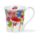 Beker Jura INKY FLORALS PINKS flower aquarel bloemen roze paars blauw