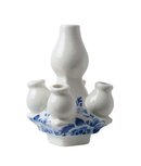 Heinen Delfts Stapelgekte Tulpenvaasje GROTE BLOEM Top 15cm design blauw Heinen Delfts Stapelgekte Tulpenvaasje GROTE BLOEM Top 15cm design blauw