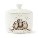 Royal Worcester WRENDALE Small Storage jar OWL voorraadpotje Owlets 9,5cm Uilskuikens Royal Worcester WRENDALE Small Storage jar OWL voorraadpotje Owlets 9,5cm Uilskuikens