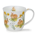 Cumbtae fine bone China mug DUNOON beker BUNNIES 450ml jonge Konijnen in het gras Cumbtae fine bone China mug DUNOON beker BUNNIES 450ml jonge Konijnen in het gras