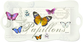 Easy Life Dienblad m/greep sandwich tray 42x20cm PAPILLON vlinders Easy Life Dienblad m/greep sandwich tray 42x20cm PAPILLON vlinders