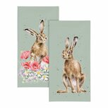 Papieren zakdoekjes Wrendale Designs HARE - GOLDEN HOUR p/10 Pocket Tissues met Haas en Veldbloemen Papieren zakdoekjes Wrendale Designs HARE - GOLDEN HOUR p/10 Pocket Tissues met Haas en Veldbloemen