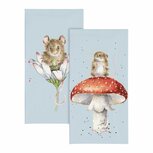 Papieren zakdoekjes Wrendale Designs MOUSE - HE'S A FUN-GI p/10 Pocket Tissues met Muis op paddenstoel Papieren zakdoekjes Wrendale Designs MOUSE - HE'S A FUN-GI p/10 Pocket Tissues met Muis op paddenstoel