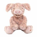 Pluchen knuffel WRENDALE Large Plush Pig VANESSA varken groot Roze Truffles and Trotters Pluchen knuffel WRENDALE Large Plush Pig VANESSA varken groot Roze Truffles and Trotters