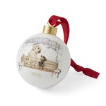 Xmas Bauble 6,6cm Wrendale Designs WINTER WALKS LE 2025 honden maken een winterse wandeling  Xmas Bauble 6,6cm Wrendale Designs WINTER WALKS LE 2025 honden maken een winterse wandeling