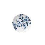 Heinen Delfts blauw wandbord small plate 16cm BLOESEM bordje met blauwe bloemen bloesem