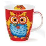 Nevis mug beker OWLS  Uilen 480ml by Jane Brookshaw
