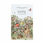 Wrendale set met 5 luxe stickervellen NATURE STICKER SET met afbeeldingen van Hannah Dale