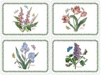 BOTANIC GARDEN Placemats 40x30cm s/4 Bloemen BOTANIC GARDEN Placemats 40x30cm s/4 Bloemen
