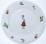 Timeless dinner Plate Dinerbord Ø 27cm MERRY CHRISTMAS Kerstbord Timeless dinner Plate Dinerbord Ø 27cm MERRY CHRISTMAS Kerstbord