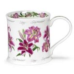 SEPTEMBER Flower of the Month LILY Mug & Coaster bloem van de maand september SEPTEMBER Flower of the Month LILY Mug & Coaster bloem van de maand september