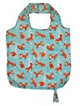 Roll-up Bag FORAGING FOX spelende vossen Roll-up Bag FORAGING FOX spelende vossen