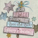 Papieren servetten P+D 33x33 CHRISTMAS WISHES Kerstwensen Papieren servetten P+D 33x33 CHRISTMAS WISHES Kerstwensen