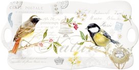 Easy Life Dienblad m/greep Sandwich Tray 42x20cm LES OISEAUX Vogels Easy Life Dienblad m/greep Sandwich Tray 42x20cm LES OISEAUX Vogels