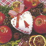 Papieren Kerstservet P+D 33x33cm p/20 XMAS SCENT Kerst geuren Papieren Kerstservet P+D 33x33cm p/20 XMAS SCENT Kerst geuren