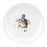 Royal Worcester WRENDALE WADDLE AND A QUACK Plate 20cm Eend Duck Royal Worcester WRENDALE WADDLE AND A QUACK Plate 20cm Eend Duck