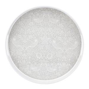betreuren Ademen Dor Tray dienblad Round PURE MORRIS Strawberry Thief white rond met handgrepen Aardbeiendief wit - aantafelgeschenken.nl betreuren Ademen Dor Tray dienblad Round PURE MORRIS Strawberry Thief white rond met handgrepen Aardbeiendief wit - aantafelgeschenken.nl
