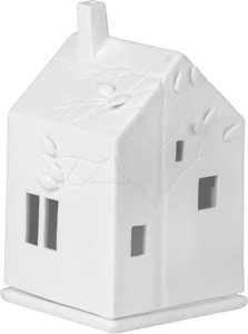 Raeder Light house TREEHOUSE van biscuit porselein Boomhuis met bladeren 13cm