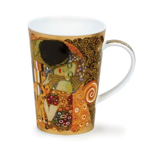 Dunoon-Shetland-shape-BELLE_EPOQUE-gold-beker-Gustav_Klimt-22k-goud-design-440ml