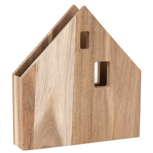 Raeder Napkin HOUSE Large wood Servettenhouder HUIS Acacia hout