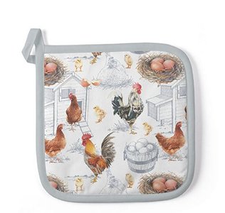 Ambiente-Pannenlap-CHICKEN_FARM-kippen-haan-grijs-katoen-potholder-