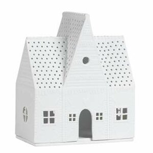 Raeder GINGERBREAD Light House Large biscuit porselein Kruidkoek of Lebkuchen huis