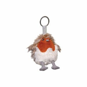 Keyring Pluchen sleutelhanger WRENDALE Plush Robin ADELE roodborstje