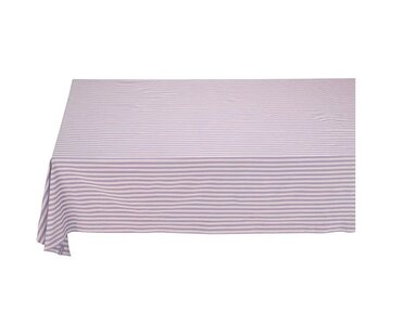 PIP Studio Tafelkleed 180x300cm STRIPES LILAC katoen lila paars gestreept
