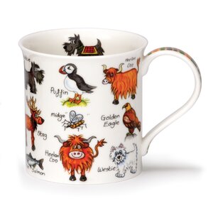 DUNOON fine bone China bekers Model BUTE te bestellen 