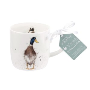 Royal Worcester mug GUARD DUCK  beker mok 310ml serie WRENDALE Eend