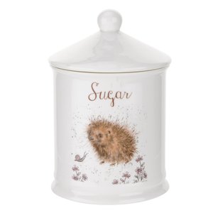 Royal Worcester WRENDALE SUGAR Canister Hedgehog voorraadpot Suiker 10x15cm Egel