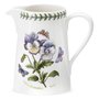 Portmeirion-BOTANIC GARDEN-jug-melkkan-250ml-designs-botanische-bloemen-Viola_Hybridia-Pansy-Viooltjes
